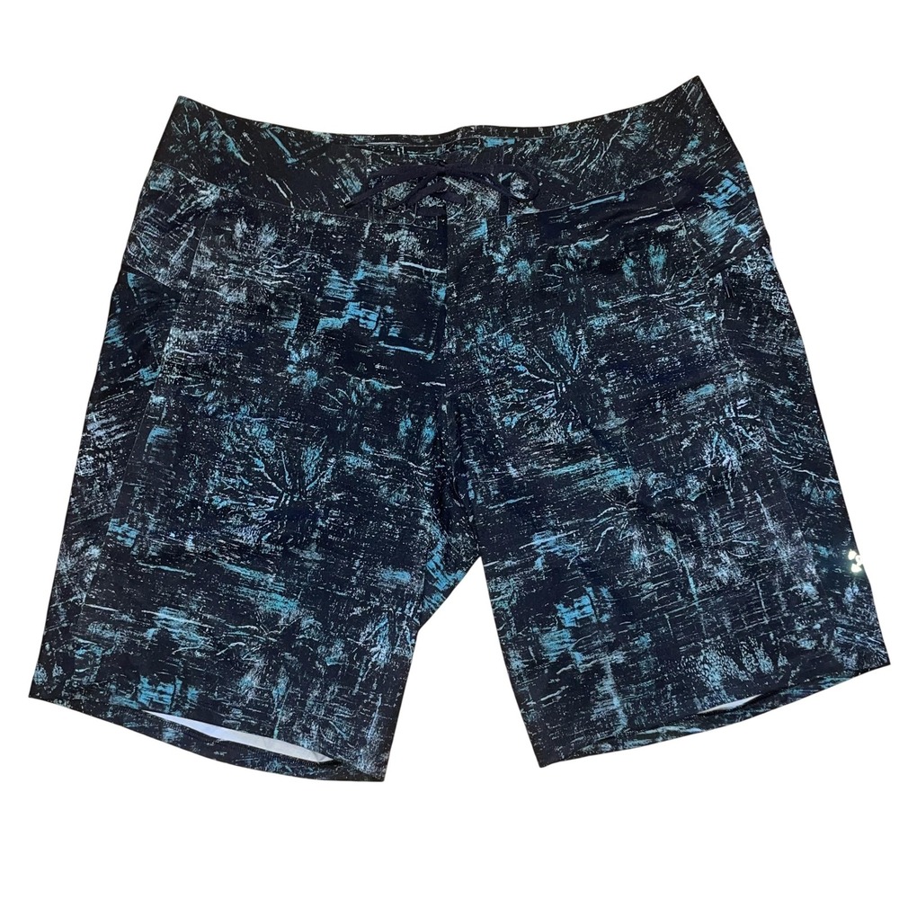 Lululemon Current State Board Shorts 9" Mens 33 Athletic Swim Abstract Stretch